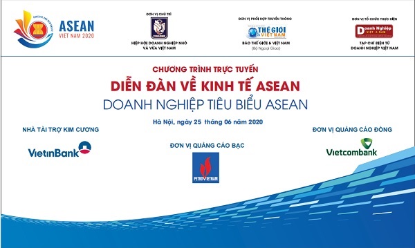 Hôm nay (25/6), khai mạc “Diễn đàn về Kinh tế ASEAN, Doanh nghiệp tiêu biểu ASEAN” 