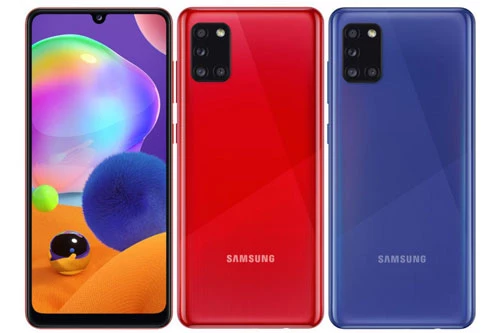 Samsung Galaxy A31 có 3 màu đen, xanh và trắng. Giá bán của máy tại thị trường Việt Nam là 6,49 triệu đồng.