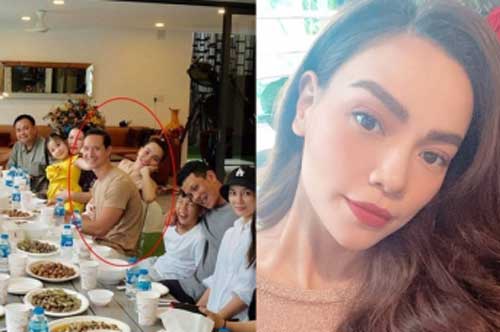 Hà Hồ lộ diện trong bữa tiệc sinh nhật con trai, nhan sắc bà bầu khiến ai cũng ngỡ ngàng