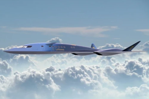Đồ họa ý tưởng máy bay chở khách siêu thanh của Nga. Ảnh: Avia-pro.