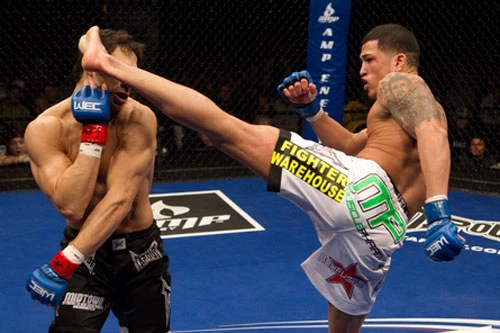 Pha ra đòn của Anthony Pettis hạ knock-out Daniel Castillo tại sự kiện WEC 46.