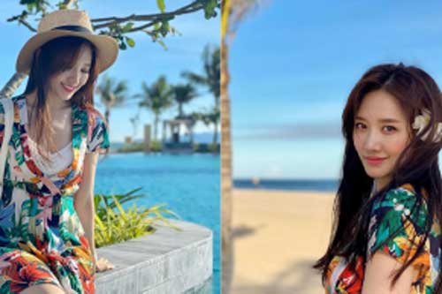 Dưới ống kính của ông xã, Hari Won khoe sắc trong nắng hè với vẻ đẹp dịu dàng khó rời mắt