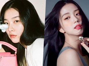 Seulgi (Red Velvet) tung hứng cực đáng yêu cùng Jisoo, chúc mừng BLACKPINK tái xuất