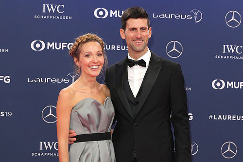 Novak Djokovic và vợ nhiễm COVID-19