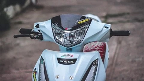 Honda Future 125 trang bị 'đồ chơi' đắt giá từ đầu đến chân, khiến dân mạng trầm trồ