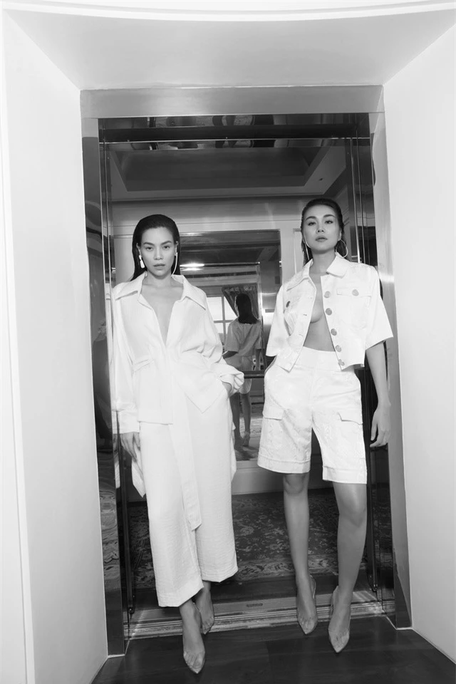 Ngắm Hồ Ngọc Hà và Thanh Hằng trong BST mới của Công Trí, từng xuất hiện trên Vogue Paris - Ảnh 2.