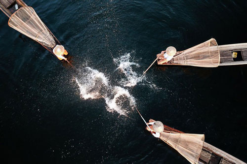 Ngỡ ngàng với những bức ảnh tuyệt đẹp khi chụp từ trên không