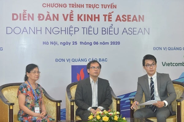  tại “Diễn đàn Kinh tế ASEAN, Doanh nghiệp tiêu biểu ASEAN” diễn ra tại Hà Nội ngày 25/6/2020.