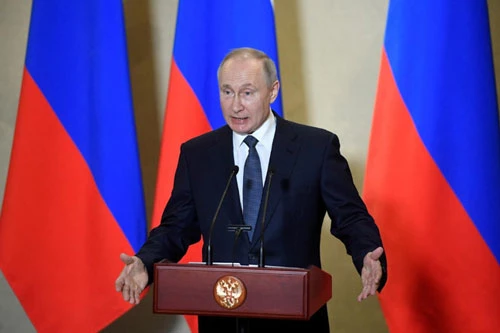 Tổng thống Nga Vladimir Putin. (Ảnh: Reuters)