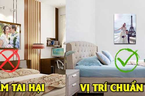 Có 1 vị trí treo ảnh cưới đại kỵ, 10 nhà thì 9 nhà mắc phải dễ khiến hôn nhân lục đục