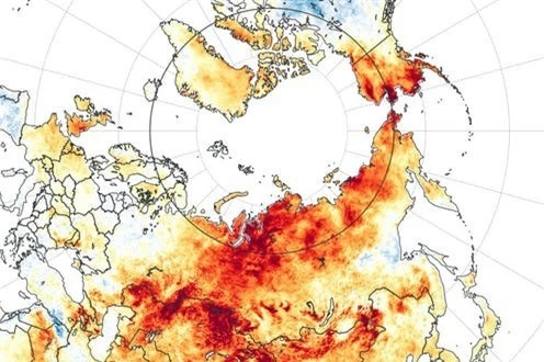 Báo động: Bắc Cực đang nóng lên nhanh gấp đôi phần còn lại của thế giới - Ảnh 1.