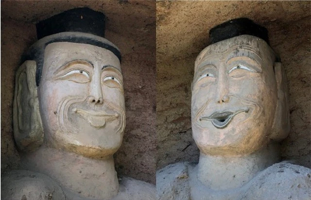 Bức tượng Phật trong hang đá mỉm cười gây xôn xao - 2