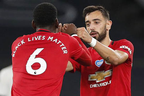 Bruno Fernandes nói gì về Paul Pogba?