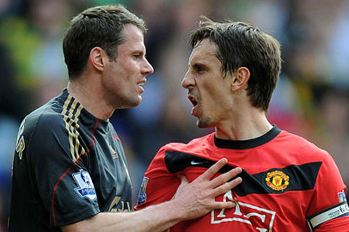 Liverpool đăng quang, Carragher tranh thủ châm chọc huyền thoại M.U