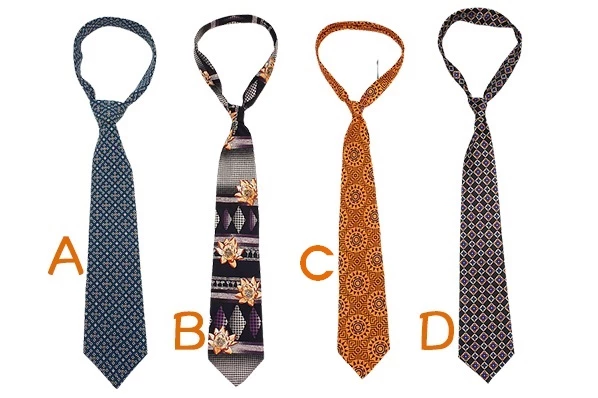 Bạn chọn chiếc cà vạt nào?