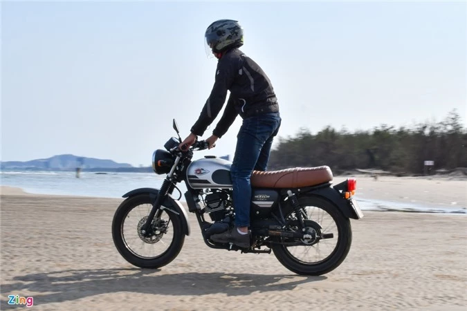 Kham pha Vung Tau voi Kawasaki W175 - dong co em ai, giam xoc kho chiu anh 11