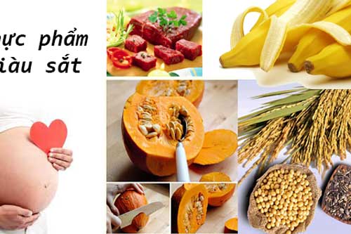 Những thực phẩm giàu chất sắt tốt cho mẹ bầu