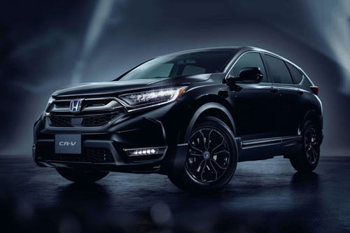 Cận cảnh Honda CR-V phiên bản đặc biệt màu đen bóng