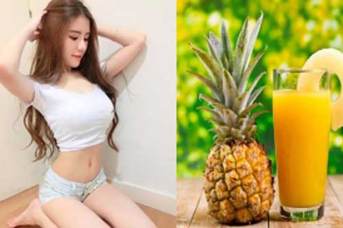 Uống 1 cốc nước ép dứa đúng "giờ vàng" giúp chị em "một tên trúng hai đích", giảm eo lại tăng size vòng 1