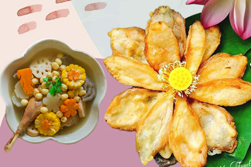 Mùa sen làm ngay bộ sưu tập các món ăn làm từ sen, món nào món nấy đều thơm ngon khó cưỡng