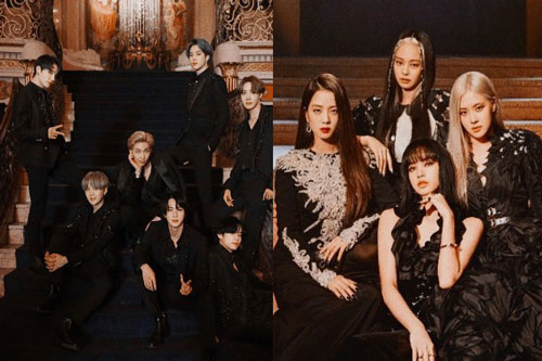 Xếp thử kỳ phùng địch thủ BTS - BLACKPINK cạnh nhau, ai dè ra tổ hợp hoàn hảo như "sinh ra là để dành cho nhau"