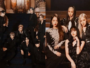 Xếp thử kỳ phùng địch thủ BTS - BLACKPINK cạnh nhau, ai dè ra tổ hợp hoàn hảo như "sinh ra là để dành cho nhau"