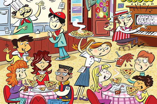 Chỉ 5% số người tìm được 6 từ đang ẩn nấp trong bức tranh