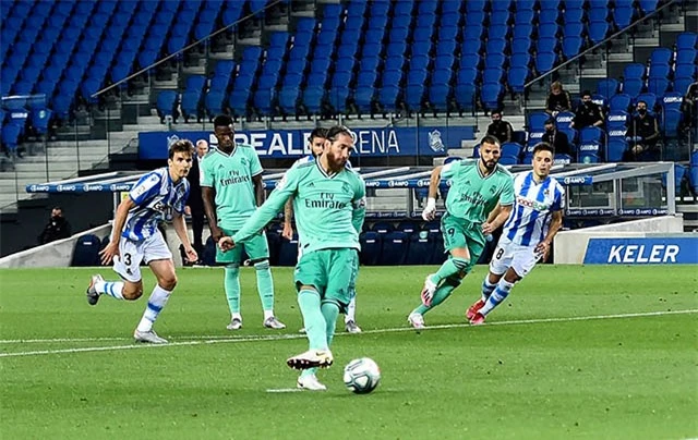 Ramos đang là chất xúc tác giúp Real đua vô địch La Liga với Barcelona 