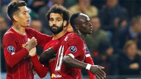 Salah - Mane - Firmino chỉ đứng thứ 10 trong số các tam tấu 'mắn bàn' nhất châu Âu mùa này