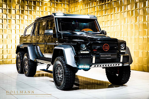 Cận cảnh xe độ Mercedes-AMG G 63 6x6 Brabus 700, giá hơn 1 triệu USD