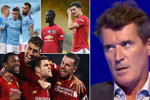 Roy Keane: 'M.U còn kém xa Liverpool và Man City'