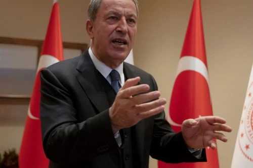Bộ trưởng Quốc phòng Thổ Nhĩ Kỳ - Đại tướng Hulusi Akar. Ảnh Al Masdar News.