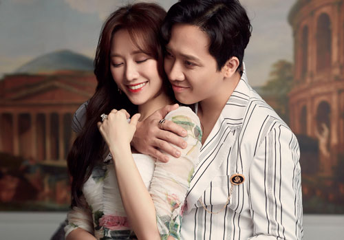 Hari Won: 'Ông xã hôn tôi mỗi sáng thức dậy'