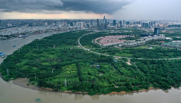Ban quản lý Thủ Thiêm thông tin về quy hoạch Khu Lâm viên sinh thái 