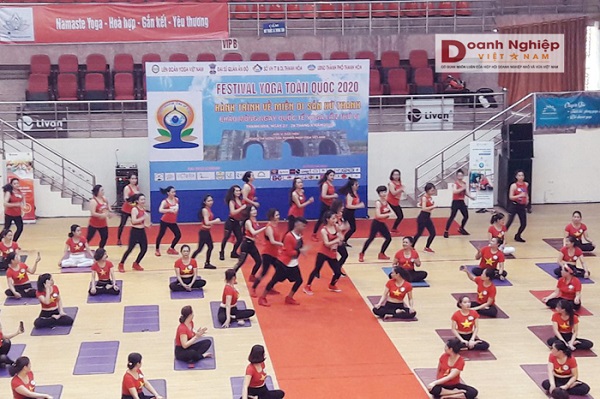 Khai mạc Festival Yoga toàn quốc năm 2020 với chủ đề “Hành trình về miền di sản xứ Thanh”