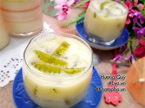 Nhâm nhi sữa đậu xanh thơm nức kèm thứ này vừa ngon lại vui miệng, ai cũng đòi thử ngay