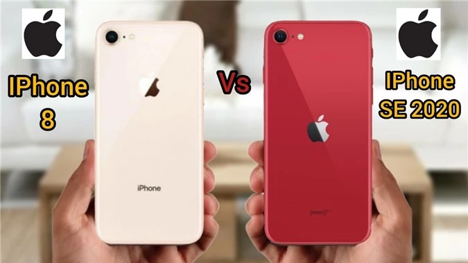 iPhone SE 2020 và iPhone 8 có thiết kế gần như giống hệt nhau 