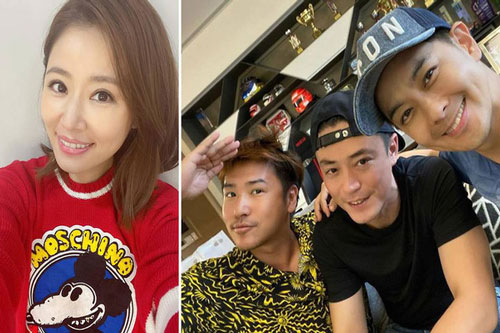 Chồng và tình cũ của Lâm Tâm Như vui vẻ chụp ảnh cùng nhau