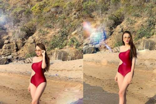 Dù nhan sắc vướng nhiều nghi vấn "dao kéo" nhưng vóc dáng của Diễm Hương vẫn đẹp từng centimet