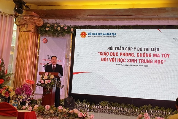 PSD tổ chức hội thảo góp ý “Bộ tài liệu giáo dục  phòng, chống ma túy đối với học sinh trung học” 