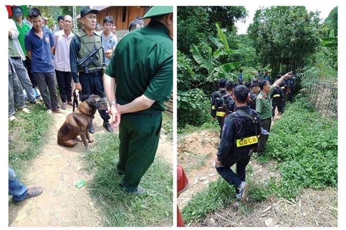 hang tram nguoi dang truy bat doi tuong giet nguoi bo tron o son la hinh 1