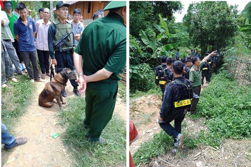 Hàng trăm người truy bắt đối tượng giết người bỏ trốn ở Sơn La