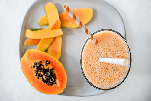 Hướng dẫn làm sinh tố đu đủ đậu hũ non tuyệt ngon