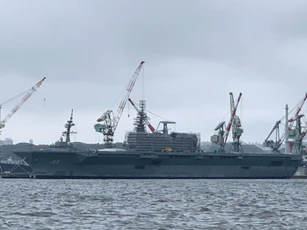 Nhật Bản bắt đầu sửa đổi tàu sân bay Izumo để tiếp nhận tiêm kích F-35B