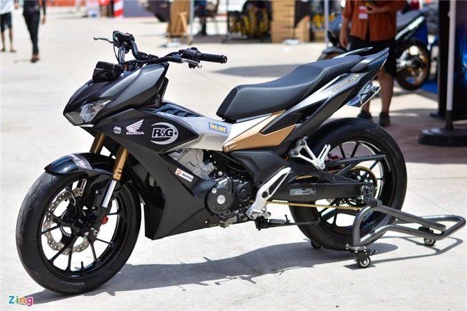 Can canh Honda Winner X voi dan chan Honda CB150R Neo Sport Cafe anh 1