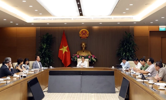 Phó Thủ tướng Vũ Đức Đam nhấn mạnh Việt Nam sẵn sàng đồng hành, đóng góp cùng thế giới trong phòng, chống dịch bệnh