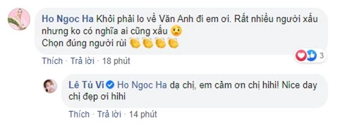 Tú Vi vừa trải lòng về tin đồn ly hôn Văn Anh, Hồ Ngọc Hà liền bình luận gây chú ý - Ảnh 3.