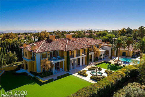 Chiêm ngưỡng căn biệt thự đang được rao bán với giá 25 triệu USD của ông trùm cờ bạc Mỹ