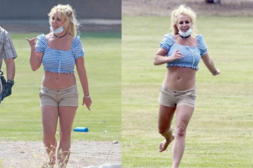 Britney Spears xuất hiện với thân hình to thô kệch sau 2 năm 'lặn mất tăm' khỏi Hollywood