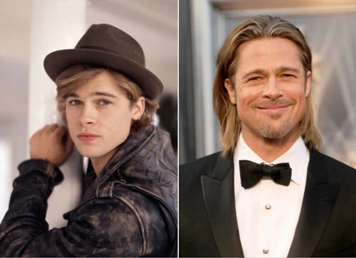 Hai lần được People bình chọn là người đàn ông quyến rũ nhất hành tinh (1995 và 2000), Brad Pitt trở thành hình mẫu bạn trai lý tưởng của nhiều cô gái. Nếu cách đây vài chục năm anh trông bụi bặm, lãng tử thì vẻ ngoài ấy càng có sức hút theo thời gian. Chồng cũ Angelina Jolie đã khiến xu hướng ăn mặc retro trên làn da rám nắng hấp dẫn chưa bao giờ lỗi mốt.